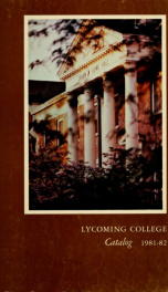 Lycoming College catalog_cover