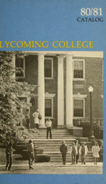 Lycoming College catalog_cover