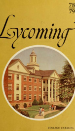 Lycoming College catalog_cover