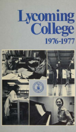 Lycoming College catalog_cover