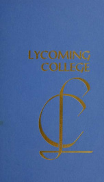 Lycoming College catalog_cover