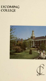 Lycoming College catalog_cover