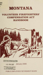 Montana volunteer firefighters' compensation act handbook_cover