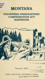 Montana volunteer firefighters' compensation act handbook_cover