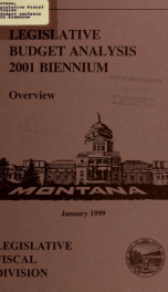 Budget analysis...biennium : overview_cover