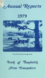 Annual reports Town of Sandwich, New Hampshire_cover