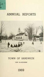 Annual reports Town of Sandwich, New Hampshire_cover