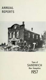 Annual reports Town of Sandwich, New Hampshire_cover