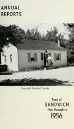 Annual reports Town of Sandwich, New Hampshire_cover