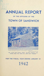 Annual reports Town of Sandwich, New Hampshire_cover