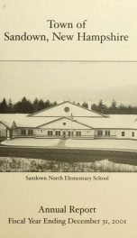 Annual reports for the Town of Sandown, New Hampshire_cover