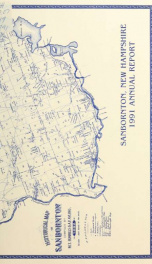 Annual report of the Town of Sanbornton, New Hampshire_cover