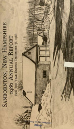 Annual report of the Town of Sanbornton, New Hampshire_cover