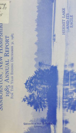 Annual report of the Town of Sanbornton, New Hampshire_cover