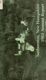 Annual report of the Town of Sanbornton, New Hampshire_cover