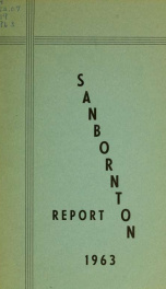 Annual report of the Town of Sanbornton, New Hampshire_cover