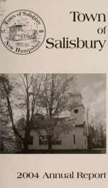 Town of Salisbury, New Hampshire annual report_cover