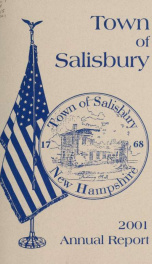 Town of Salisbury, New Hampshire annual report_cover