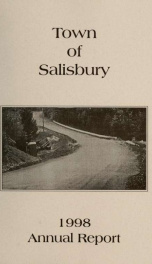 Town of Salisbury, New Hampshire annual report_cover