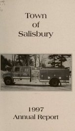 Town of Salisbury, New Hampshire annual report_cover