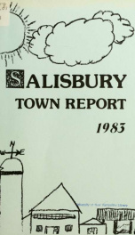 Town of Salisbury, New Hampshire annual report_cover