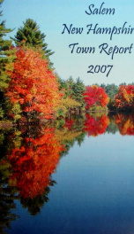 Annual report of the Town of Salem, New Hampshire_cover