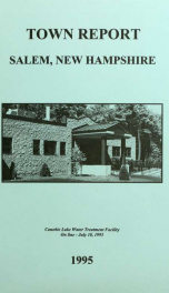 Annual report of the Town of Salem, New Hampshire_cover