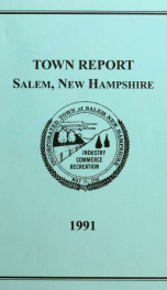 Annual report of the Town of Salem, New Hampshire_cover