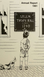 Annual report of the Town of Salem, New Hampshire_cover