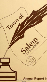 Annual report of the Town of Salem, New Hampshire_cover