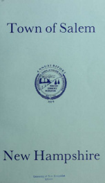 Annual report of the Town of Salem, New Hampshire_cover