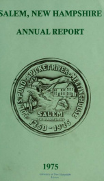 Annual report of the Town of Salem, New Hampshire_cover