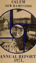 Annual report of the Town of Salem, New Hampshire_cover