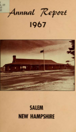 Annual report of the Town of Salem, New Hampshire_cover