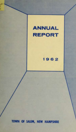 Annual report of the Town of Salem, New Hampshire_cover