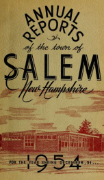 Annual report of the Town of Salem, New Hampshire_cover