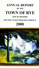 Annual report of the Town of Rye, New Hampshire_cover