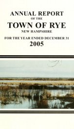 Annual report of the Town of Rye, New Hampshire_cover