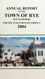 Annual report of the Town of Rye, New Hampshire_cover