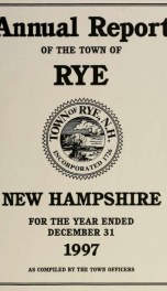 Annual report of the Town of Rye, New Hampshire_cover