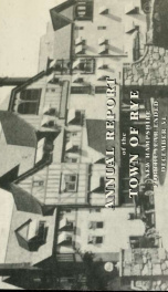 Annual report of the Town of Rye, New Hampshire_cover