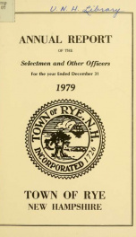 Annual report of the Town of Rye, New Hampshire_cover