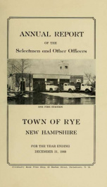 Annual report of the Town of Rye, New Hampshire_cover