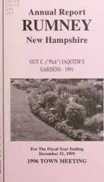 Annual report of the Town of Rumney, New Hampshire_cover