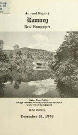 Annual report of the Town of Rumney, New Hampshire_cover