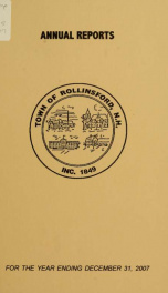 Annual report of the Town of Rollinsford, New Hampshire_cover