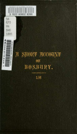 A short account of the Church, Episcopal Manor, and other objects of interest in Bosbury, Herefordshire_cover