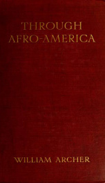 Through Afro-America, an English reading of the race problem_cover