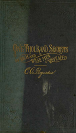 One thousand secrets of rich and wise men revealed_cover