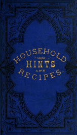 Household hints and recipes_cover